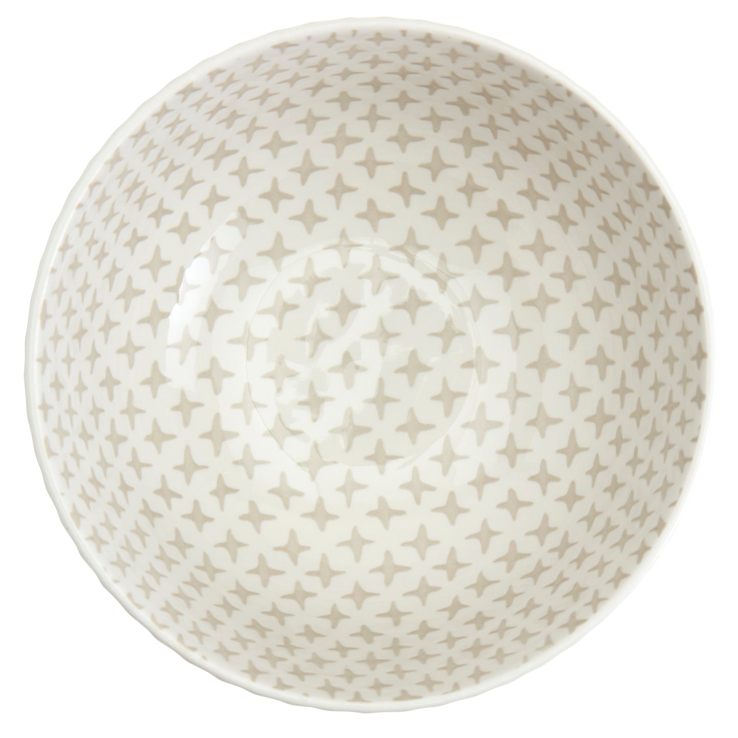 2-Piece 58oz. Ramen Bowl Set, Ivory Stars